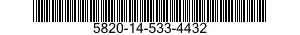 5820-14-533-4432 RECEIVER,RADIO 5820145334432 145334432