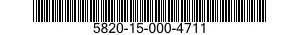 5820-15-000-4711 RECEIVER,TELEVISION 5820150004711 150004711