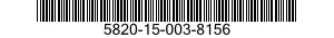 5820-15-003-8156 TRANSMITTER SUBASSEMBLY 5820150038156 150038156