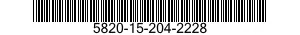 5820-15-204-2228 TRANSMITTER,TELEVISION 5820152042228 152042228