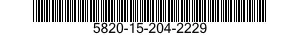 5820-15-204-2229 TRANSMITTER,TELEVISION 5820152042229 152042229