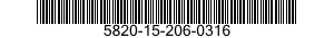 5820-15-206-0316 MATRIX,COMMUNICATION 5820152060316 152060316