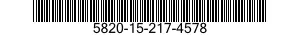 5820-15-217-4578 CAMERA,TELEVISION 5820152174578 152174578