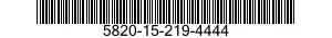 5820-15-219-4444 MODULO PER POSTO ES 5820152194444 152194444
