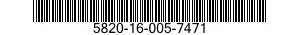 5820-16-005-7471 RECEIVER-TRANSMITTER,RADIO 5820160057471 160057471