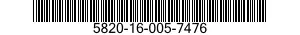 5820-16-005-7476 RADIO SET CONTROL GROUP 5820160057476 160057476