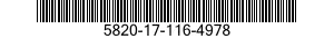 5820-17-116-4978 RECEIVER-TRANSMITTER,RADIO 5820171164978 171164978