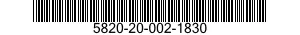 5820-20-002-1830 RADIO RELAY SYSTEM 5820200021830 200021830