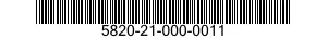 5820-21-000-0011  5820210000011 210000011