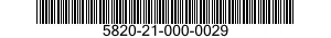 5820-21-000-0029  5820210000029 210000029