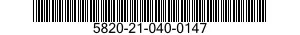 5820-21-040-0147  5820210400147 210400147