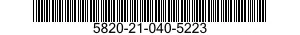 5820-21-040-5223  5820210405223 210405223