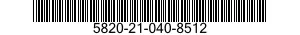 5820-21-040-8512  5820210408512 210408512