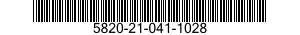 5820-21-041-1028  5820210411028 210411028