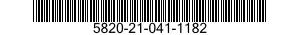 5820-21-041-1182  5820210411182 210411182