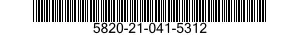 5820-21-041-5312 TRANSMITTING SET,RADIO 5820210415312 210415312