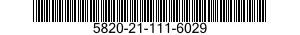 5820-21-111-6029  5820211116029 211116029