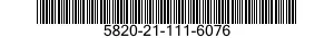 5820-21-111-6076  5820211116076 211116076