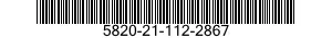 5820-21-112-2867  5820211122867 211122867