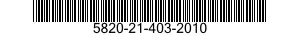 5820-21-403-2010  5820214032010 214032010
