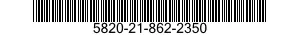 5820-21-862-2350  5820218622350 218622350