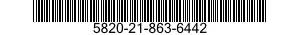 5820-21-863-6442  5820218636442 218636442