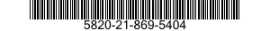 5820-21-869-5404 CAMERA,TELEVISION 5820218695404 218695404