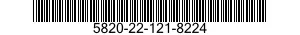 5820-22-121-8224 RECEIVER-TRANSMITTER,RADIO 5820221218224 221218224