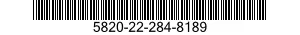 5820-22-284-8189 RECEIVER-TRANSMITTER,RADIO 5820222848189 222848189