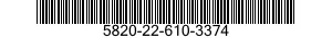 5820-22-610-3374 SUPPORT,RADIO RECEIVER 5820226103374 226103374