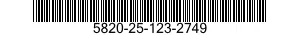 5820-25-123-2749 CIRCUIT CARD ASSEMBLY 5820251232749 251232749