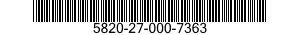 5820-27-000-7363 TELEPHONE CONNECTING AND SWITCHING GROUP 5820270007363 270007363