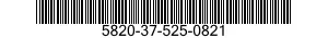 5820-37-525-0821 CAMERA,TELEVISION 5820375250821 375250821