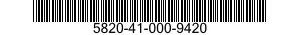 5820-41-000-9420 SET 5820410009420 410009420