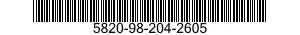 5820-98-204-2605 REMOTE EXPLODER (FA 5820982042605 982042605