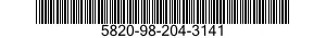 5820-98-204-3141 RECEIVER-TRANSMITTER,RADIO 5820982043141 982043141