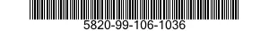 5820-99-106-1036 BRACKET AND STUD AS 5820991061036 991061036
