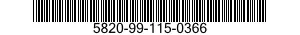 5820-99-115-0366  5820991150366 991150366