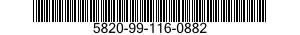 5820-99-116-0882  5820991160882 991160882