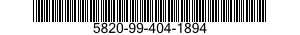 5820-99-404-1894  5820994041894 994041894