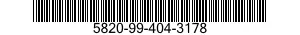 5820-99-404-3178  5820994043178 994043178