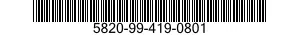 5820-99-419-0801  5820994190801 994190801