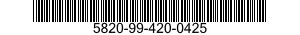 5820-99-420-0425  5820994200425 994200425