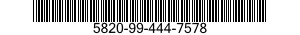 5820-99-444-7578  5820994447578 994447578