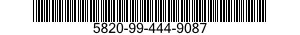 5820-99-444-9087  5820994449087 994449087