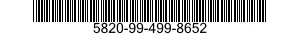 5820-99-499-8652  5820994998652 994998652
