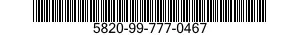 5820-99-777-0467 CASE 5820997770467 997770467