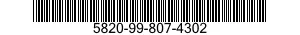 5820-99-807-4302  5820998074302 998074302