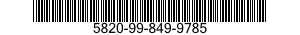 5820-99-849-9785  5820998499785 998499785