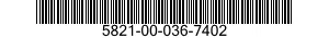 5821-00-036-7402 AMPLIFIER SUBASSEMBLY 5821000367402 000367402